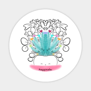 Molar Plant Illustration Magnet